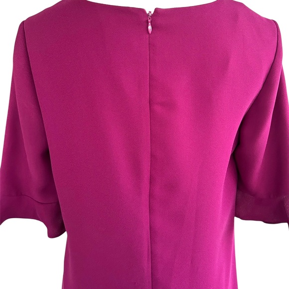 CeCe Fuchsia Ruffle Mini Dress - Picture 7 of 7